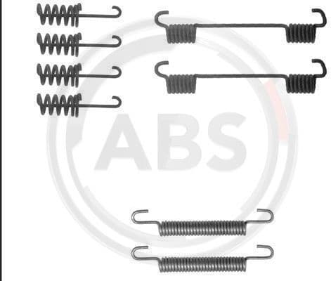 Accessory Kit, parking brake shoes 0775Q