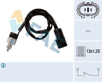 Switch, reverse light 41246