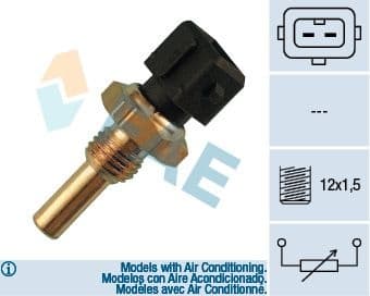 Sensor, coolant temperature 33300