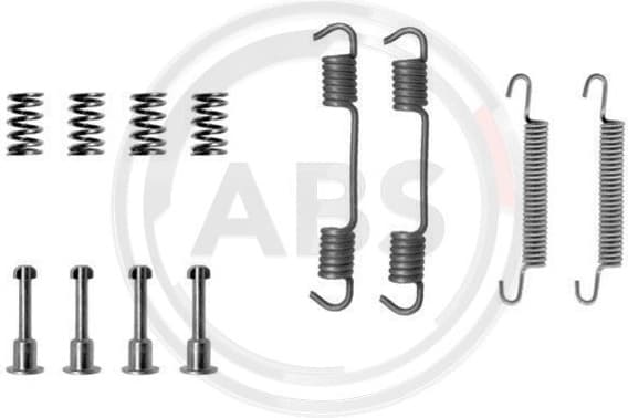 Accessory Kit, parking brake shoes 0708Q