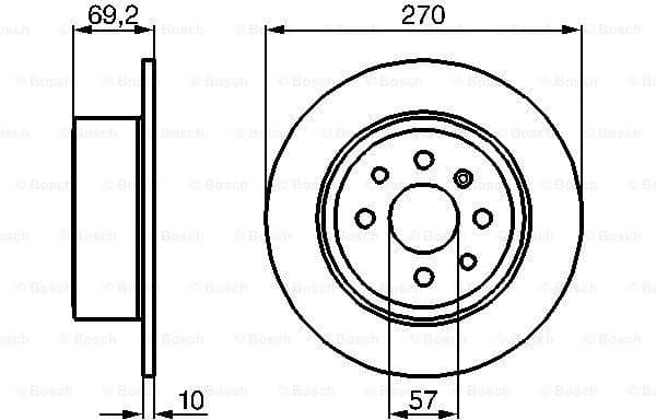 Brake Disc 0986478420 - image 5