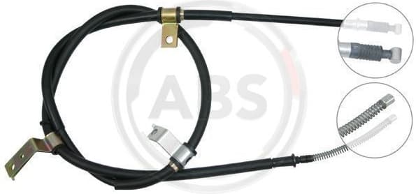 Cable Pull, parking brake K19987