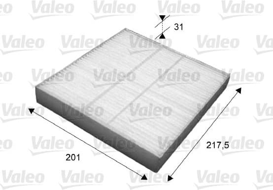 Filter, cabin air VALEO ESSENTIAL 715631