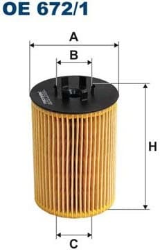 Oil Filter OE672/1