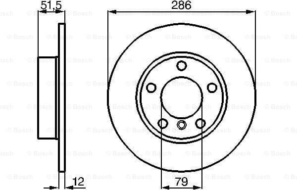 Brake Disc 0986478511 - image 5