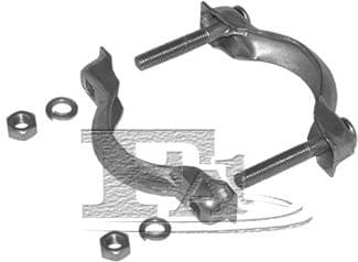 Clamping Piece Set, exhaust system 932969