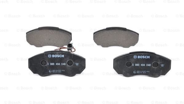 Brake Pad Set, disc brake 0986494048