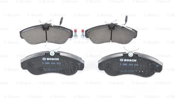 Brake Pad Set, disc brake 0986424031 - image 3
