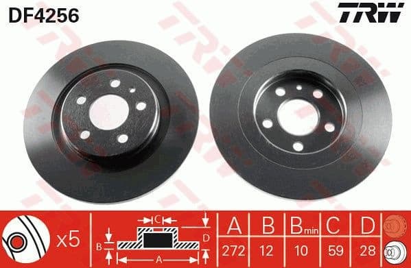 Brake Disc DF4256