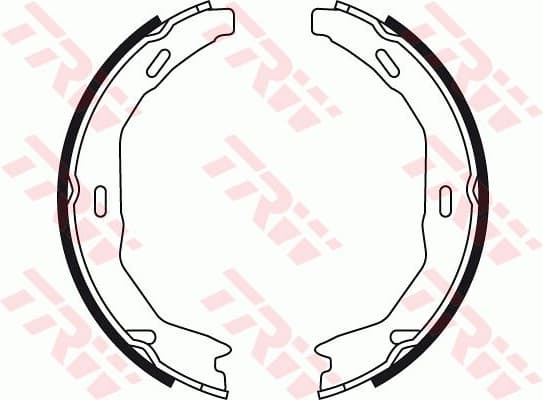 Brake Shoe Set, parking brake GS8745 - image 2