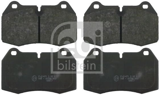 Brake Pad Set, disc brake 16109