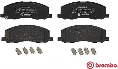 Brake Pad Set, disc brake PRIME LINE P59058 - image 2