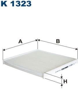 Filter, cabin air K1323