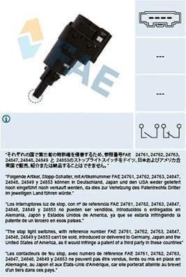 Stop Light Switch 24763