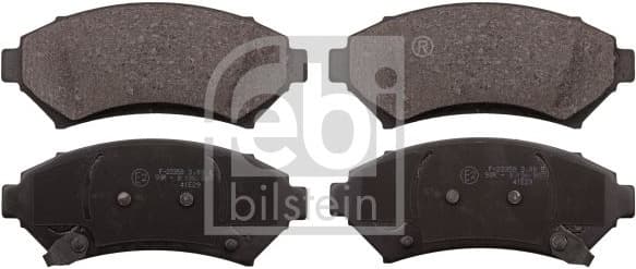 Brake Pad Set, disc brake 116156