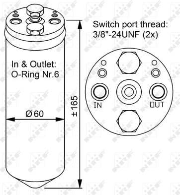 Dryer, air conditioning EASY FIT 33125