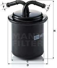 Fuel Filter WK711