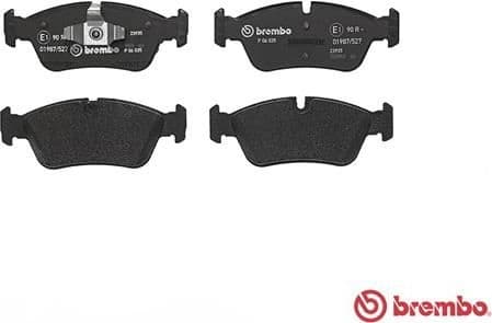 Brake pads front, Top Quality P06035 - image 2