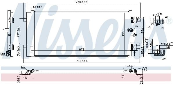 Condenser, air conditioning ** FIRST FIT ** 940589