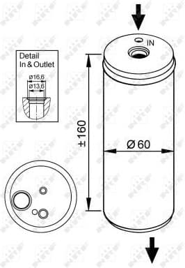 Dryer, air conditioning EASY FIT 33114