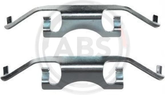 Accessory Kit, disc brake pad 1241Q