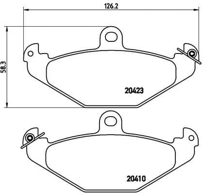 Brake Pad Set, disc brake PRIME LINE P68017