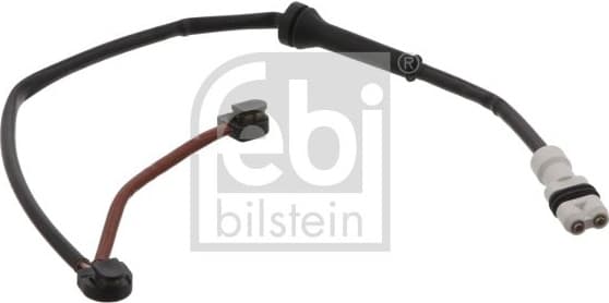 Warning Contact, brake pad wear 33400