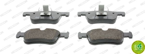 Brake pads front, Top Quality FDB4489