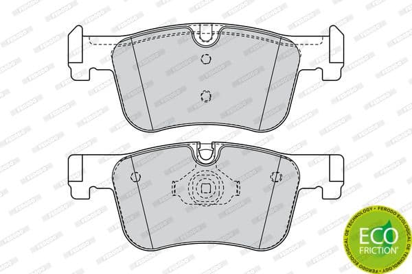 Brake pads front, Top Quality FDB4489 - image 2
