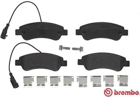 Brake pads rear, Top Quality P61125 - image 3
