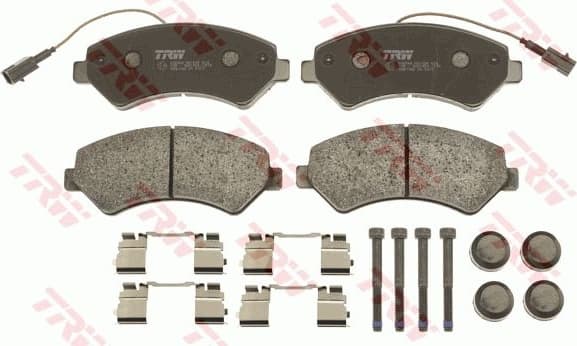 Brake pads front, Top Quality GDB1982 - image 2