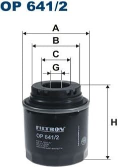 Oil Filter OP641/2