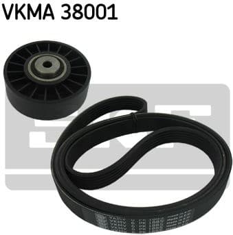 V-ribbed Belt Set VKMA 38001