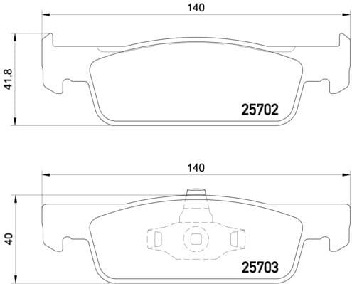 Brake Pad Set, disc brake PRIME LINE P68059