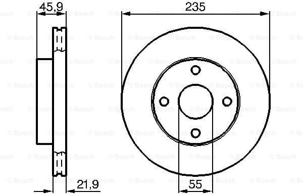 Brake Disc 0986478787