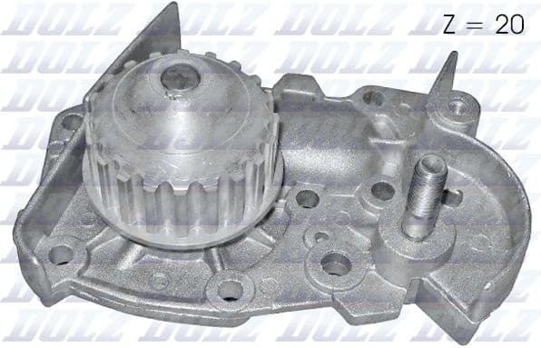 Water Pump, engine cooling R124