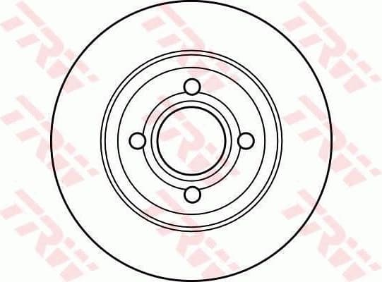 Brake Disc DF2597 - image 2