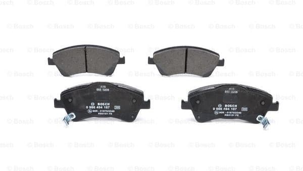 Brake Pad Set, disc brake 0986494187