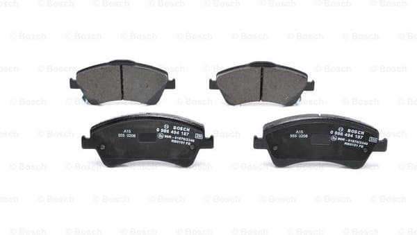 Brake Pad Set, disc brake 0986494187 - image 3