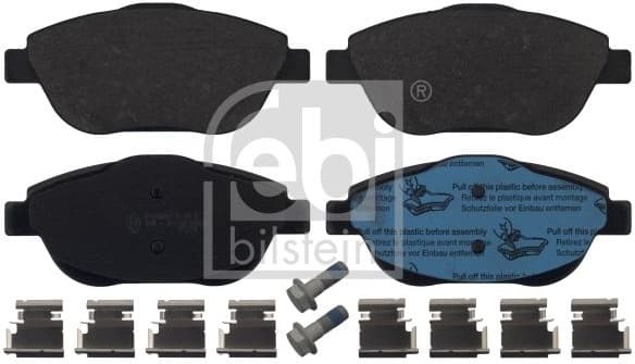 Brake Pad Set, disc brake 16888