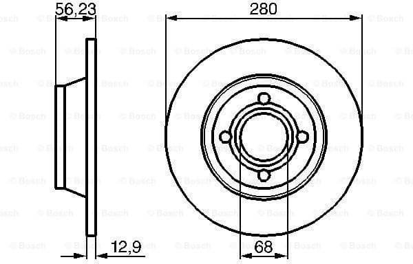 Brake Disc 0986478131 - image 5