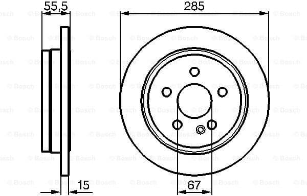 Brake Disc 0986478469