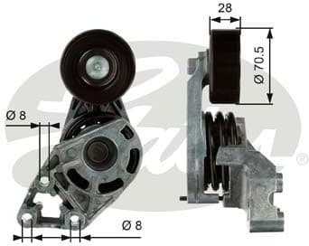 Tensioner belt T38472 - image 2