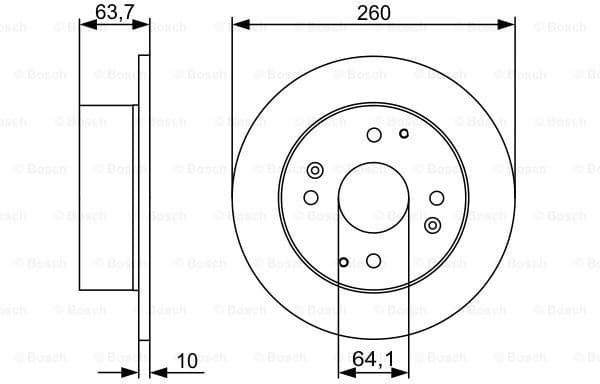 Brake Disc 0986479504