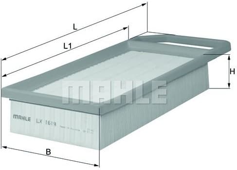 Filter air LX1619 - image 2