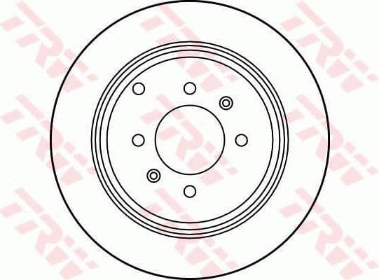 Brake Disc DF2781 - image 2