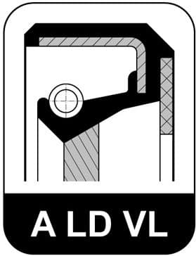 Seal crankshaft rear 135.190 - image 2