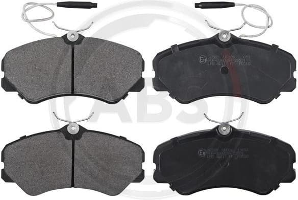 Brake Pad Set, disc brake 36589