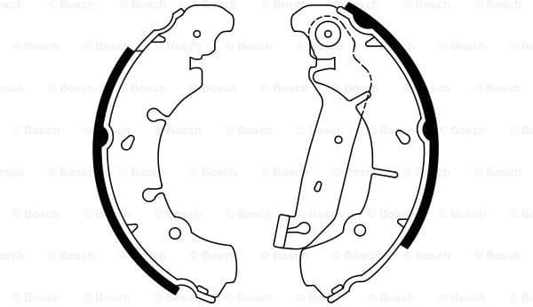 Brake Shoe Set 0986487599 - image 5