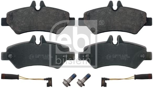 Brake Pad Set, disc brake 16708